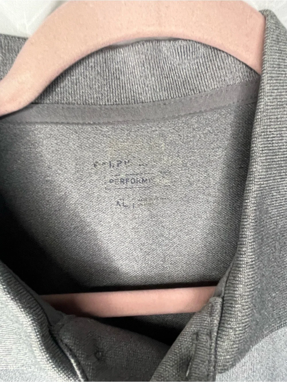 Polo by Ralph Lauren Men's Slate Gray Polo with Navy Pony